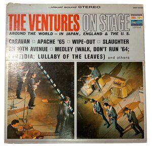 VTG The Ventures On Stage Vinyl Record Album Stereo Live Album Dolton 1965